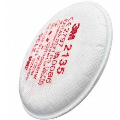 3M 2135 KPL. FILTR PRZECIWPYŁOWY CZĄSTEK STAŁYCH P3 - 2 szt. Wstępny 3M 2135 KPL. FILTR PRZECIWPYŁOWY CZĄSTEK STAŁYCH P3 - 2 szt. Wstępny