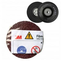 25 SZT. 3M DYSK FIBROWY 782C CUBITRON II 125x22 gr 36+ + PODKŁADKA ST 358
