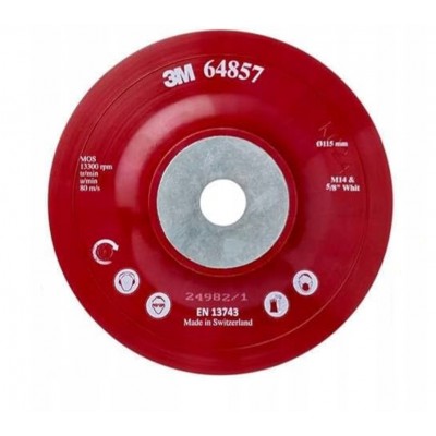 Podkładka do dysk&oacute;w fibrowych 3M 64857 115mm GŁADKA Tarcze tnące