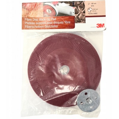 Podkładka do dysk&oacute;w fibrowych 3M 64862 180mm - duża żebrowana fibra